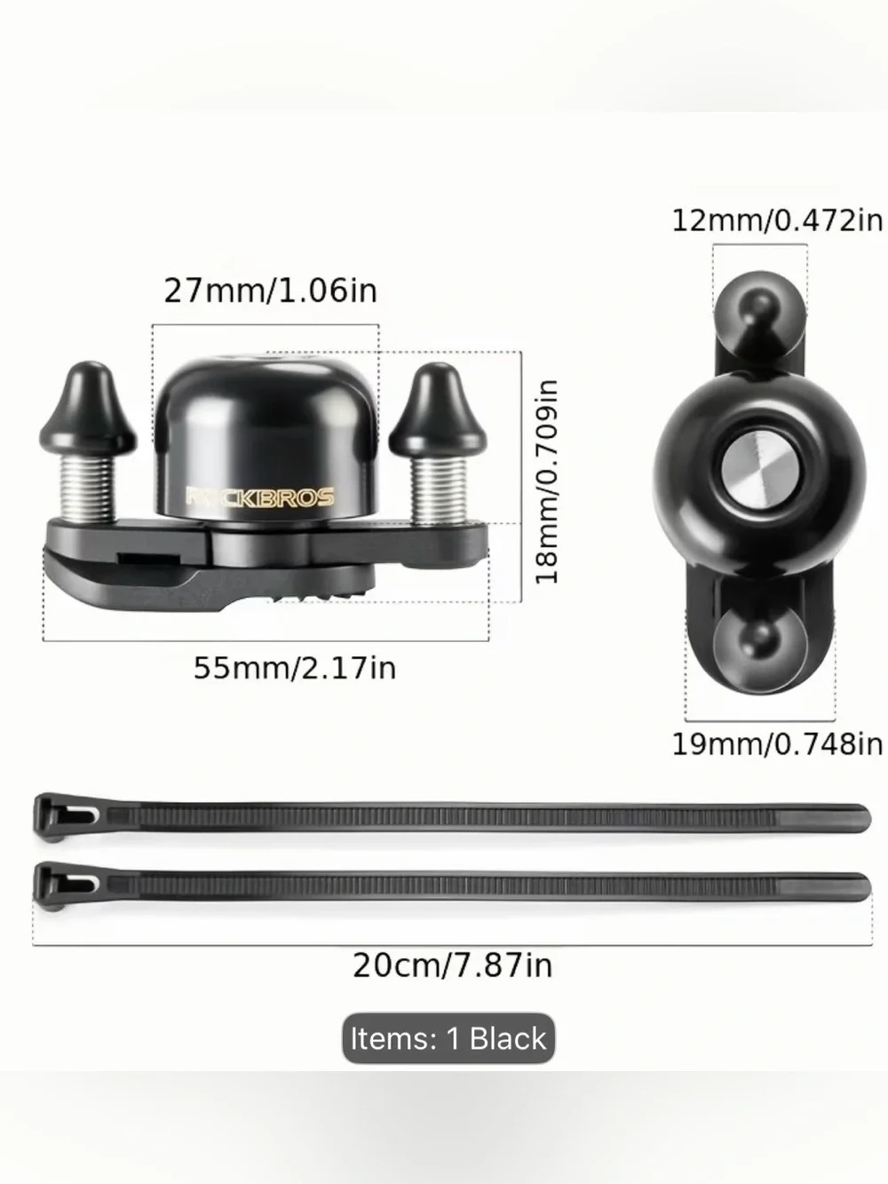 ROCKBROS Compact Bike Bell